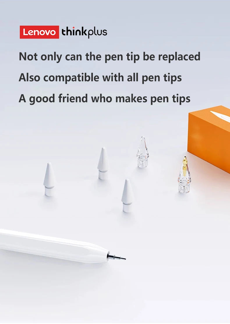Thinkplus BP16APFor iPad with Palm Rejection Stylus Pen For iPad Air M2 Pro 13 Pro 12.9 10 Gen 7th 8th 9th 10.2 Lenovo Pencil