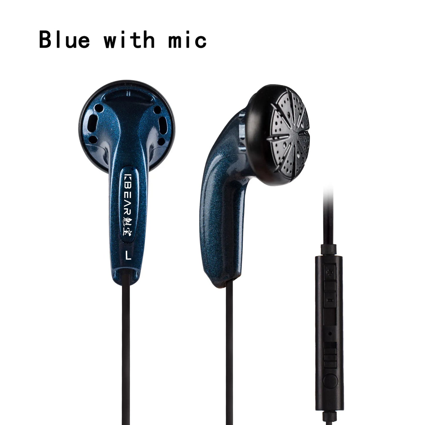 KBEAR Stellar HIFI Earphone 15.4mm Dynamic Driver In Ear Monitor Japanese PPS Flat Headset Music Game Earbuds Headphone KS1 KS2