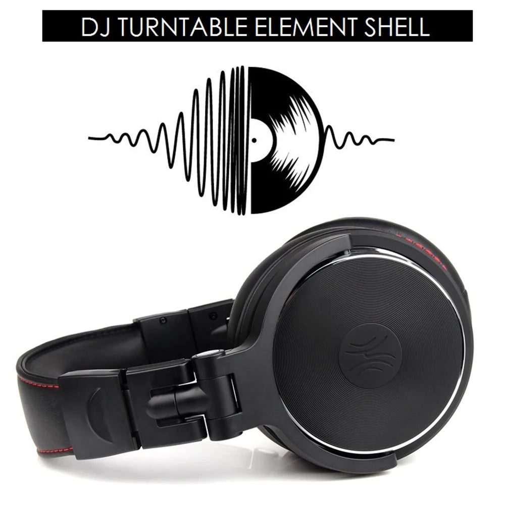 Oneodio Wired Headphones Professional Studio DJ Headphone With Microphone Over Ear Hi-Res Headset Monitoring For Music Phone