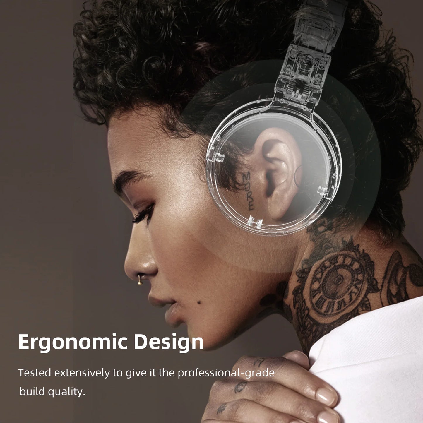 Oneodio Wired Headphones Professional Studio DJ Headphone With Microphone Over Ear Hi-Res Headset Monitoring For Music Phone