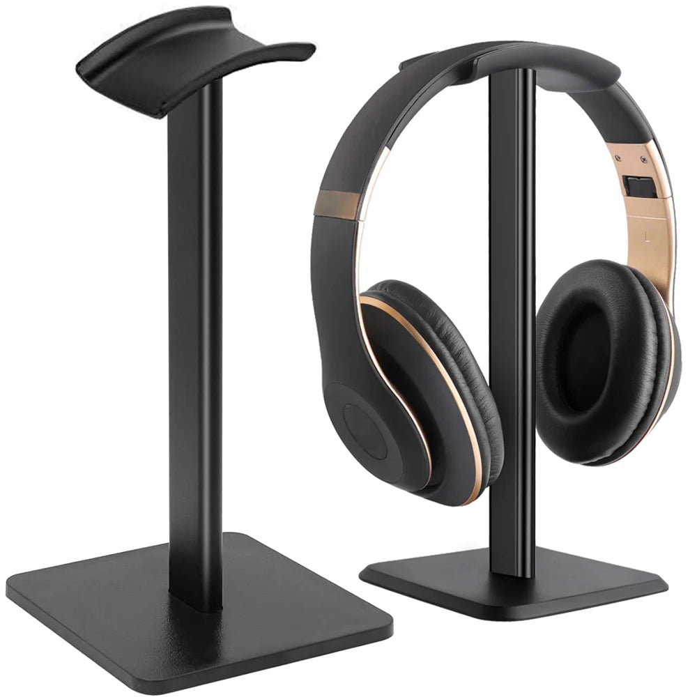Aluminium Alloy Metal Headset Stand Holder Headphone Rack Mount Hanger Flexible Earphone Gamer Hanger Display Rack
