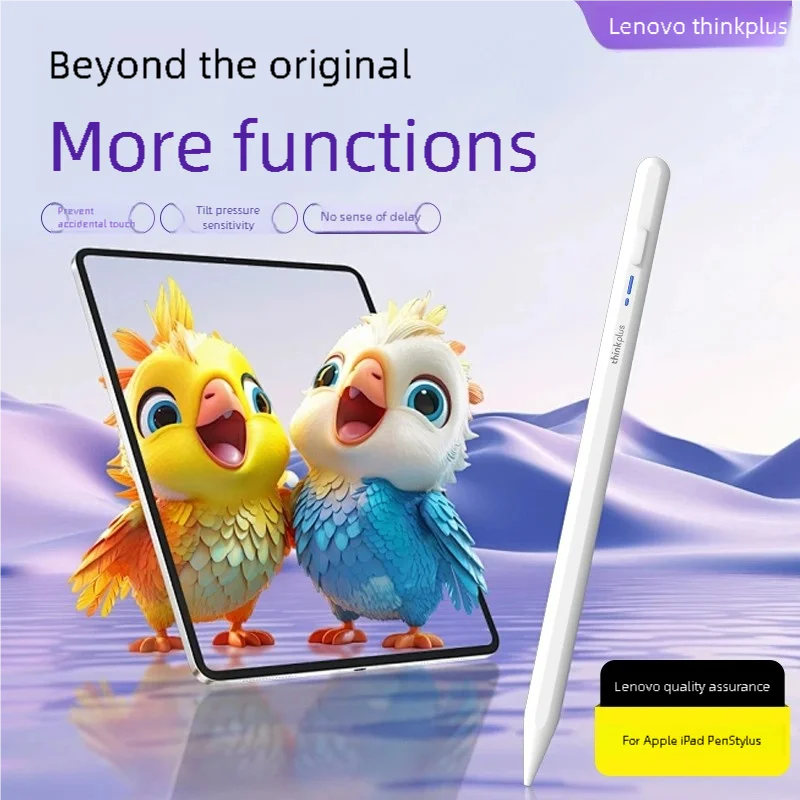 Thinkplus BP16APFor iPad with Palm Rejection Stylus Pen For iPad Air M2 Pro 13 Pro 12.9 10 Gen 7th 8th 9th 10.2 Lenovo Pencil