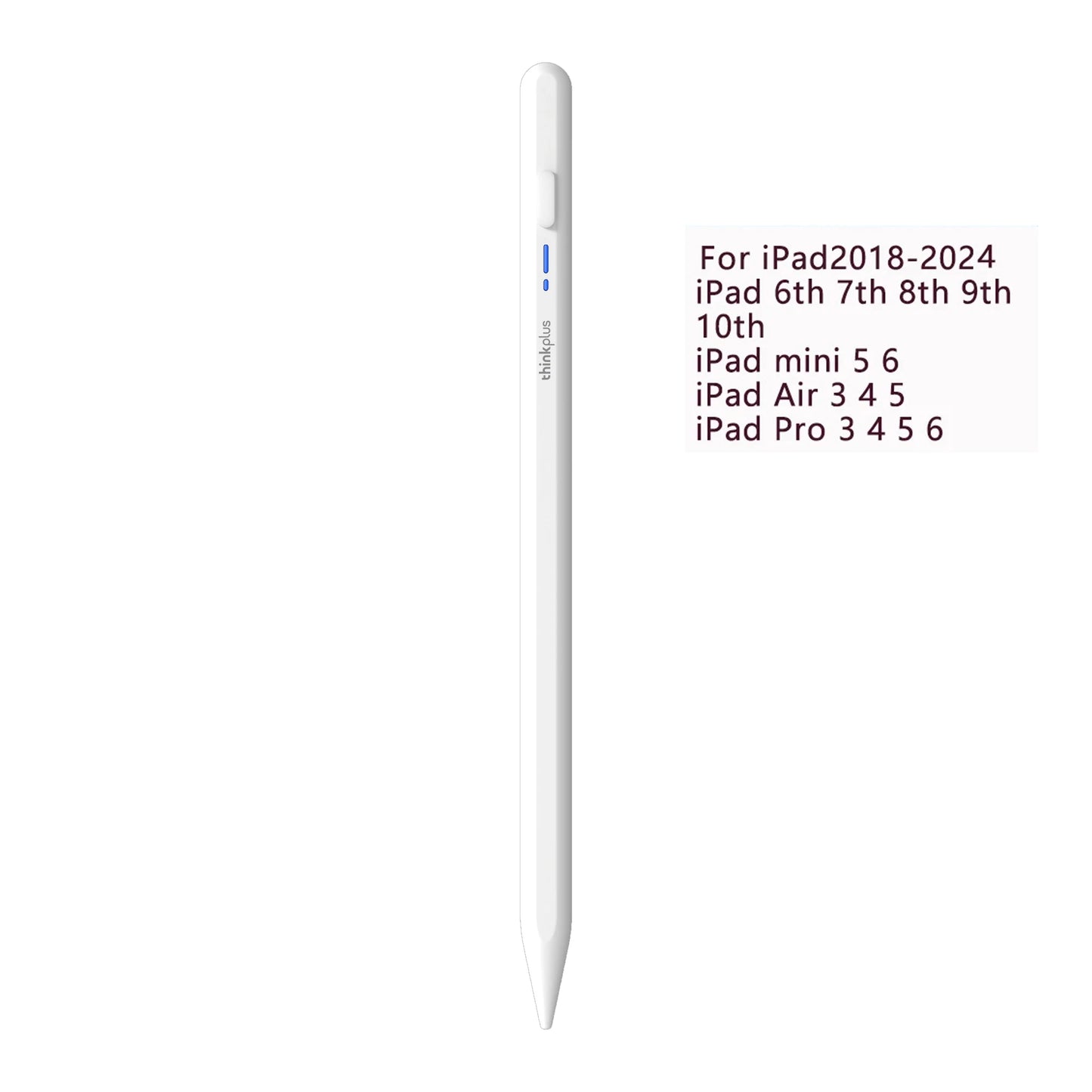 Thinkplus BP16APFor iPad with Palm Rejection Stylus Pen For iPad Air M2 Pro 13 Pro 12.9 10 Gen 7th 8th 9th 10.2 Lenovo Pencil