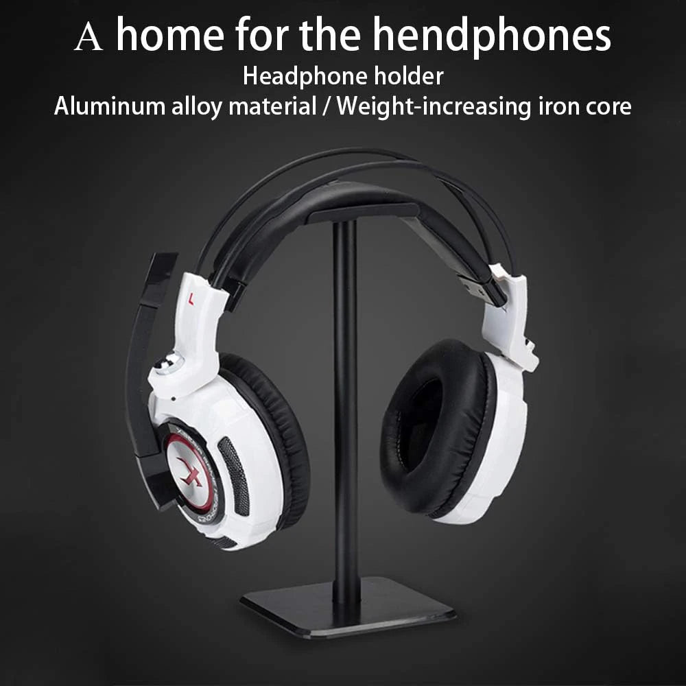 Aluminium Alloy Metal Headset Stand Holder Headphone Rack Mount Hanger Flexible Earphone Gamer Hanger Display Rack