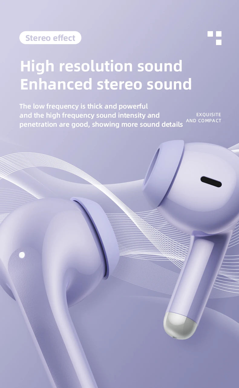Original Lenovo LP40Pro Earphones Wireless Bluetooth Earbuds Sports Waterproof Headphone with Mic Touch Control TWS Headset