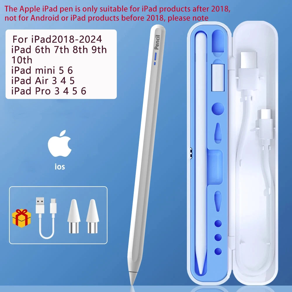 Thinkplus BP16APFor iPad with Palm Rejection Stylus Pen For iPad Air M2 Pro 13 Pro 12.9 10 Gen 7th 8th 9th 10.2 Lenovo Pencil